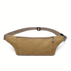 Canvas Waist Bag for Outdoor Mountaineering