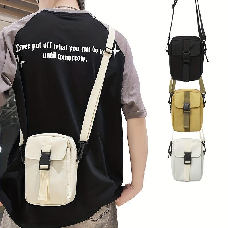 Men's Casual Crossbody Bag Small Shoulder Bag Chest Bag For Cycling