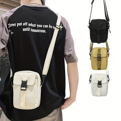 Men's Casual Crossbody Bag Small Shoulder Bag Chest Bag For Cycling