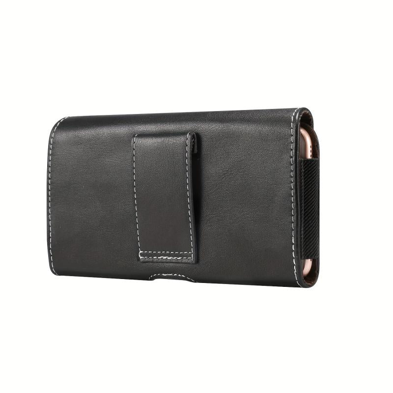 Classic Pattern Phone Belt Bag With Belt Mobile Phone Bag