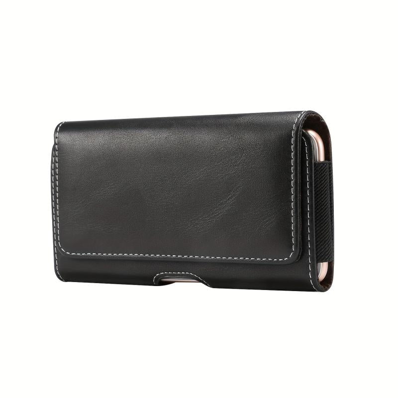 Classic Pattern Phone Belt Bag With Belt Mobile Phone Bag