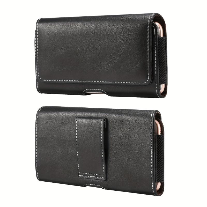 Classic Pattern Phone Belt Bag With Belt Mobile Phone Bag