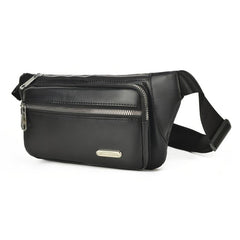 Outdoor Sports Running Casual Messenger Bag PU Leather Mobile Phone Bag