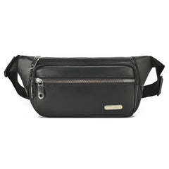 Outdoor Sports Running Casual Messenger Bag PU Leather Mobile Phone Bag