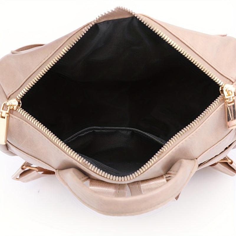 Waterproof PU Leather Backpack for Beach Travel & Vacation
