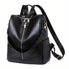 Waterproof PU Leather Backpack for Beach Travel & Vacation