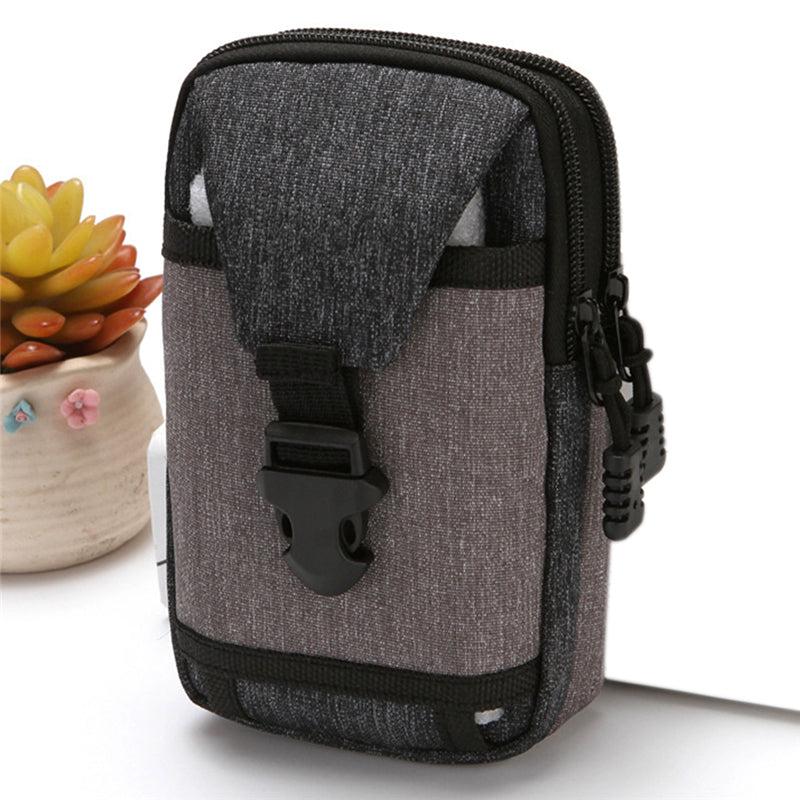 Men's Casual Waist Bag Travel Purse Outdoor Sport Fanny Bag Card Money Holder
