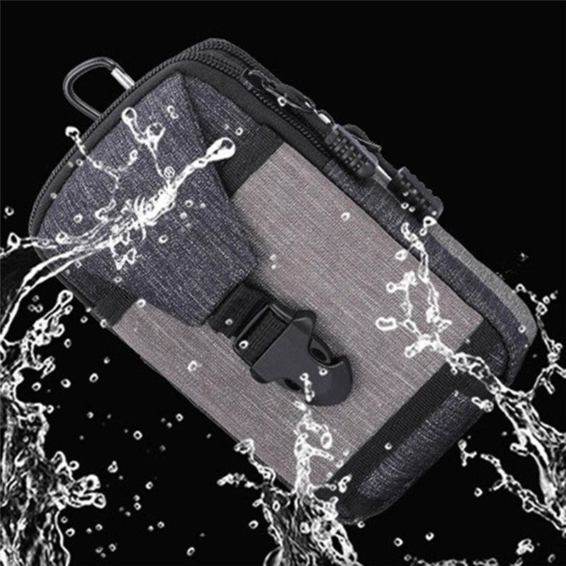 Men's Casual Waist Bag Travel Purse Outdoor Sport Fanny Bag Card Money Holder