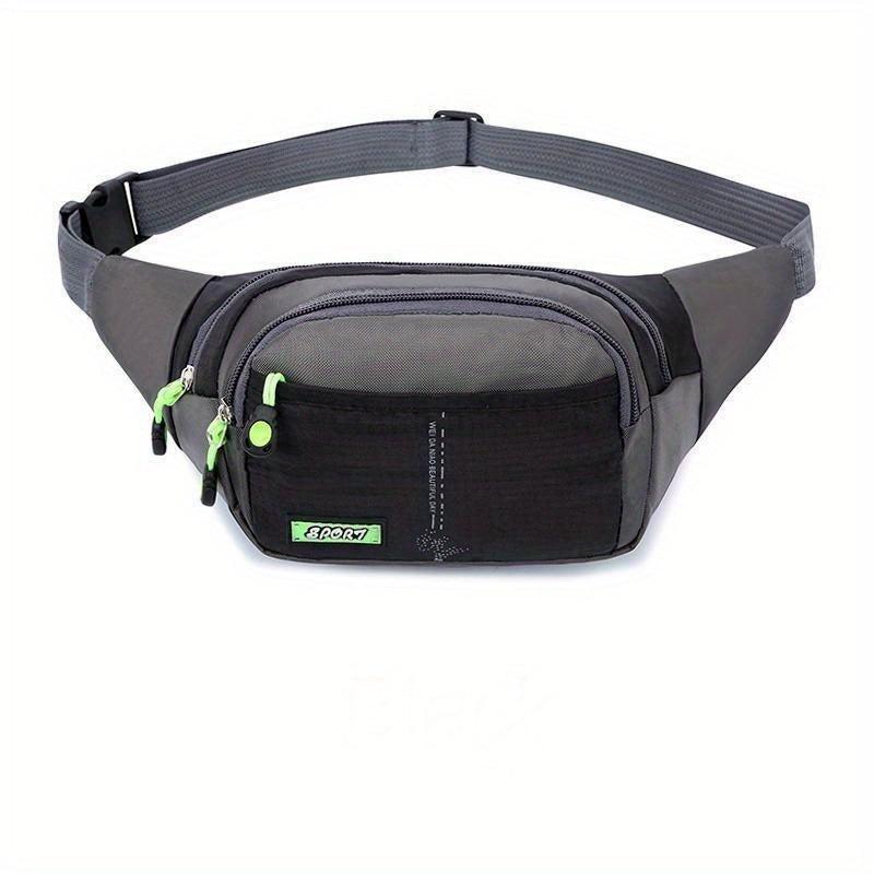 Men's Casual Sports Waist Bag Mobile Phone Bag Chest Bag