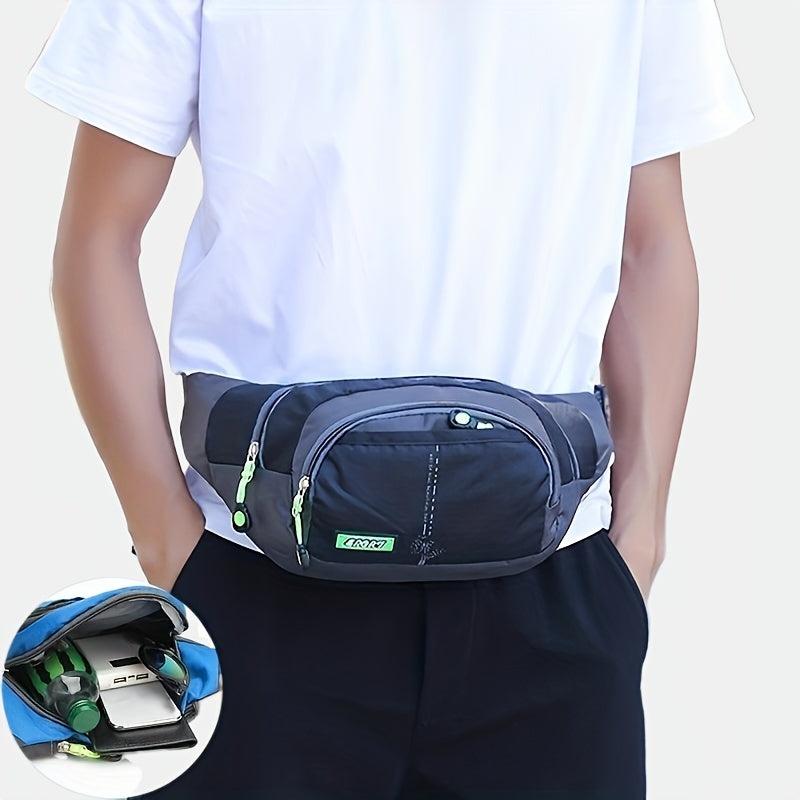 Men's Casual Sports Waist Bag Mobile Phone Bag Chest Bag