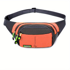 Men's Casual Sports Waist Bag Mobile Phone Bag Chest Bag