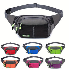 Men's Casual Sports Waist Bag Mobile Phone Bag Chest Bag