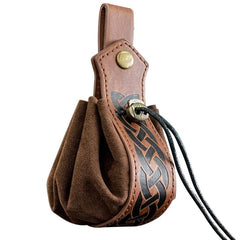 Viking Style Medieval Coin Purse