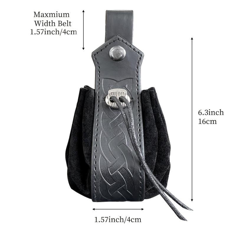 Viking Style Medieval Coin Purse