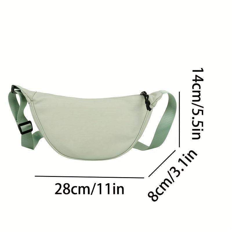 Casual Canvas Crossbody Bag Lightweight Small Shoulder Bag