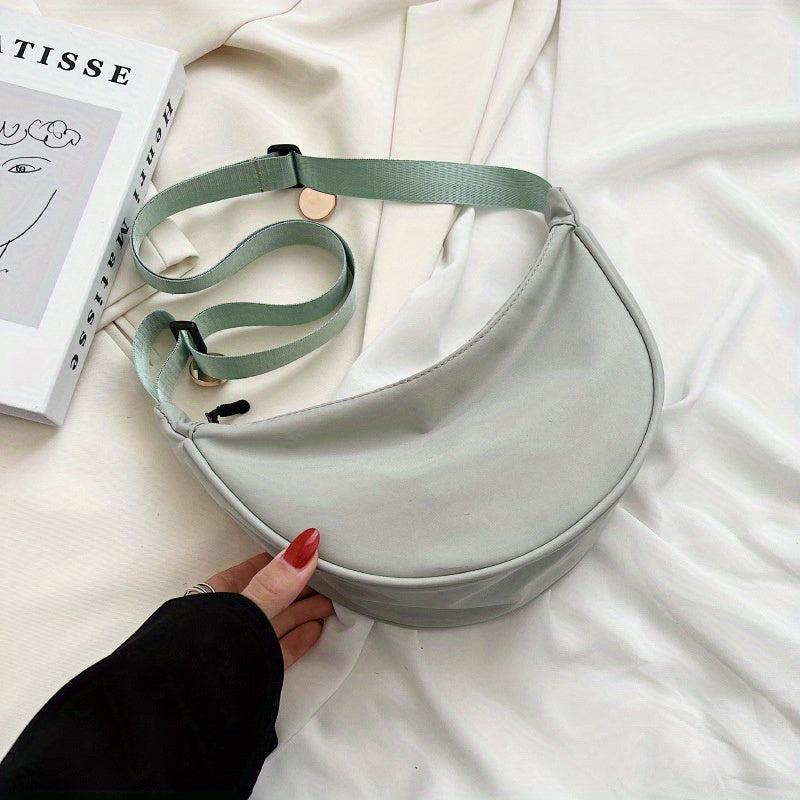Casual Canvas Crossbody Bag Lightweight Small Shoulder Bag