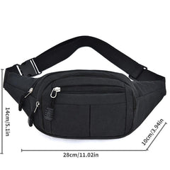 Waist Bag Crossbody Bag Lightweight Bumbag for Men and Women