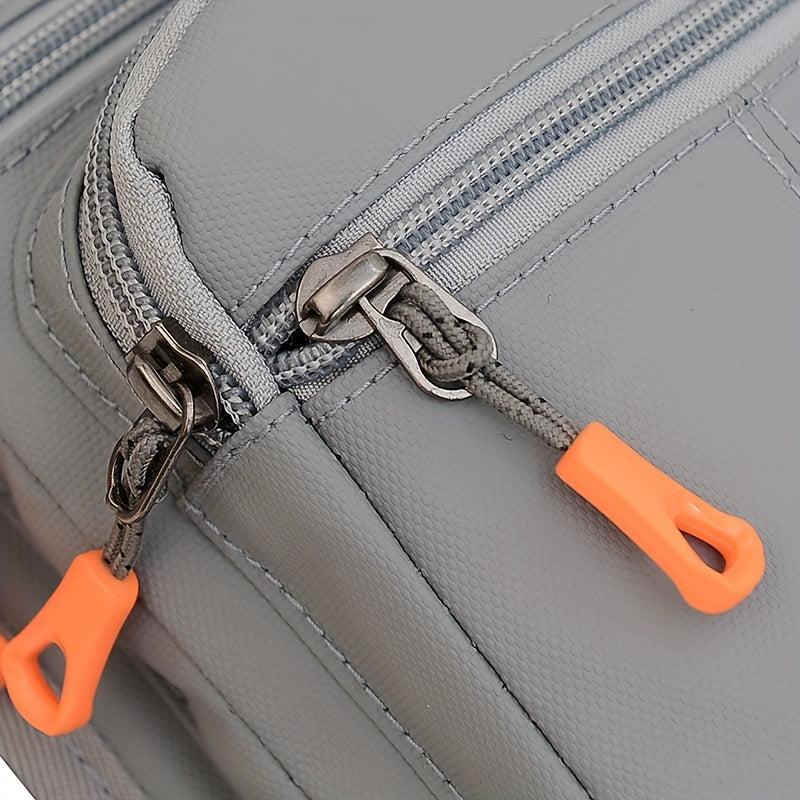 Men's Adjustable Waterproof Waist Bag for Outdoor Sports