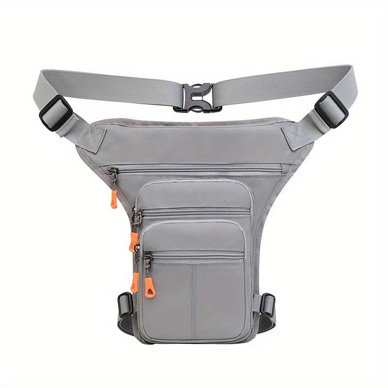 Men's Adjustable Waterproof Waist Bag for Outdoor Sports