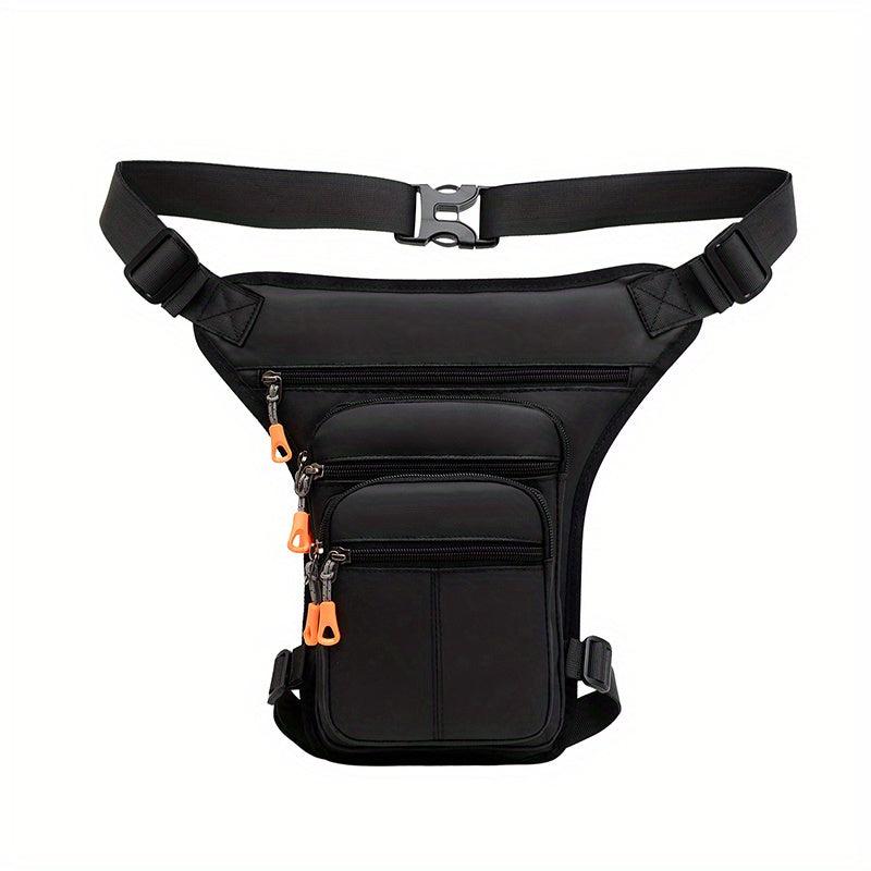 Men's Adjustable Waterproof Waist Bag for Outdoor Sports