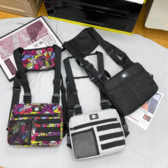 Street Men's Chest Bag Tactical Bag Functional Bag