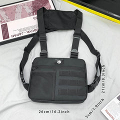 Street Men's Chest Bag Tactical Bag Functional Bag