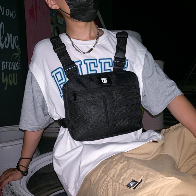 Street Men's Chest Bag Tactical Bag Functional Bag