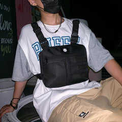 Street Men's Chest Bag Tactical Bag Functional Bag