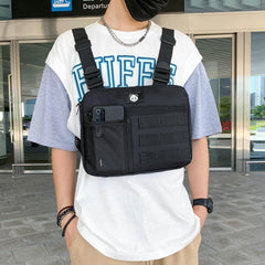 Street Men's Chest Bag Tactical Bag Functional Bag