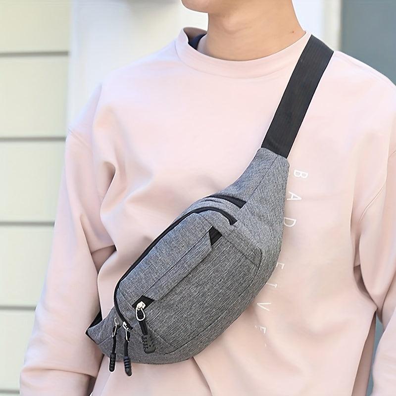 Men's Casual Multifunctional Waist Bag Large Capacity Waterproof