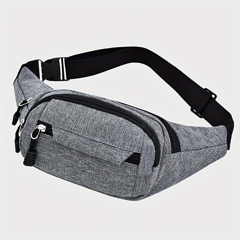 Men's Casual Multifunctional Waist Bag Large Capacity Waterproof