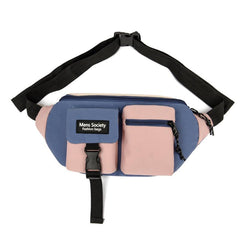 Men's Canvas Sports Chest Bag Casual Messenger