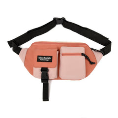 Men's Canvas Sports Chest Bag Casual Messenger
