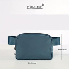 Adjustable Strap Small Waist Bag for Running Traveling