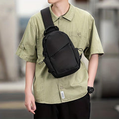Lightweight Crossbody Backpack Shoulder Bag for Hiking Travel Cycling