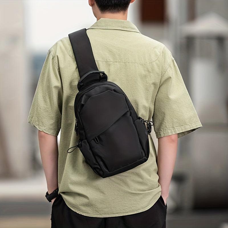 Lightweight Crossbody Backpack Shoulder Bag for Hiking Travel Cycling