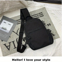 Lightweight Crossbody Backpack Shoulder Bag for Hiking Travel Cycling