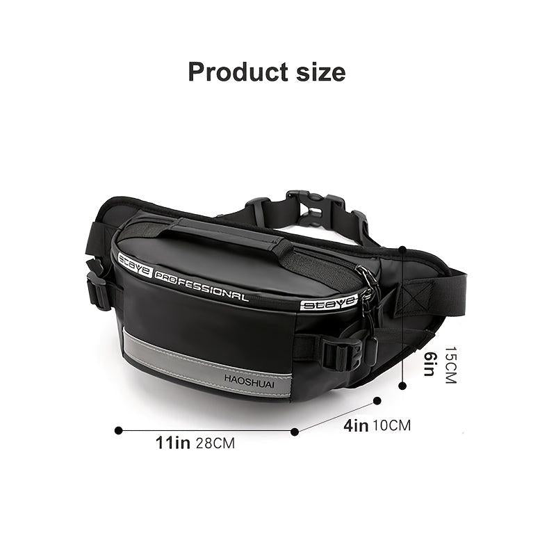 Anti Theft Reflective Strip Shoulder Bag