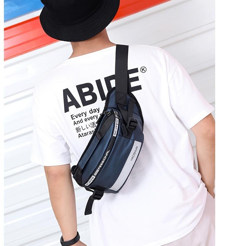 Anti Theft Reflective Strip Shoulder Bag