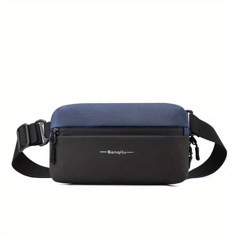 Men's Casual Chest Bag Single Shoulder Bag Messenger Bag for Outdoor Sports
