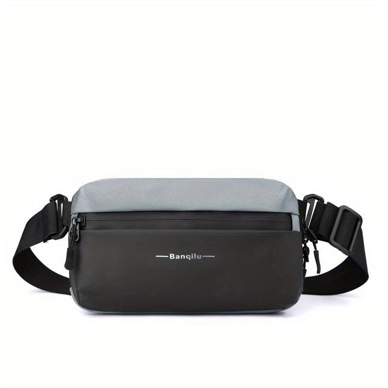 Men's Casual Chest Bag Single Shoulder Bag Messenger Bag for Outdoor Sports