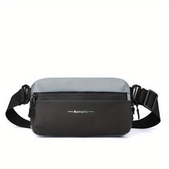 Men's Casual Chest Bag Single Shoulder Bag Messenger Bag for Outdoor Sports