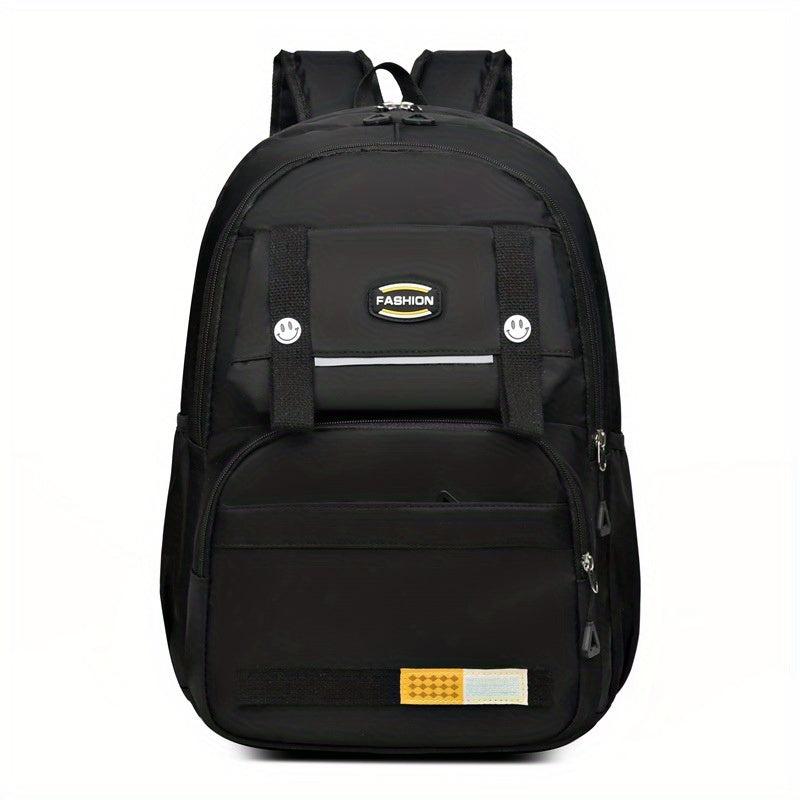 Large Capacity Nylon Backpack Lightweight School Travel Commuter Bag