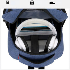 Lightweight Laptop Backpack Casual Nylon School Bag Functional Travel Daypack