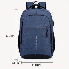 Lightweight Laptop Backpack Casual Nylon School Bag Functional Travel Daypack
