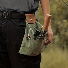 Outdoor Foraging Bag Fruit Picking Bag Canvas Tool Storage Bag