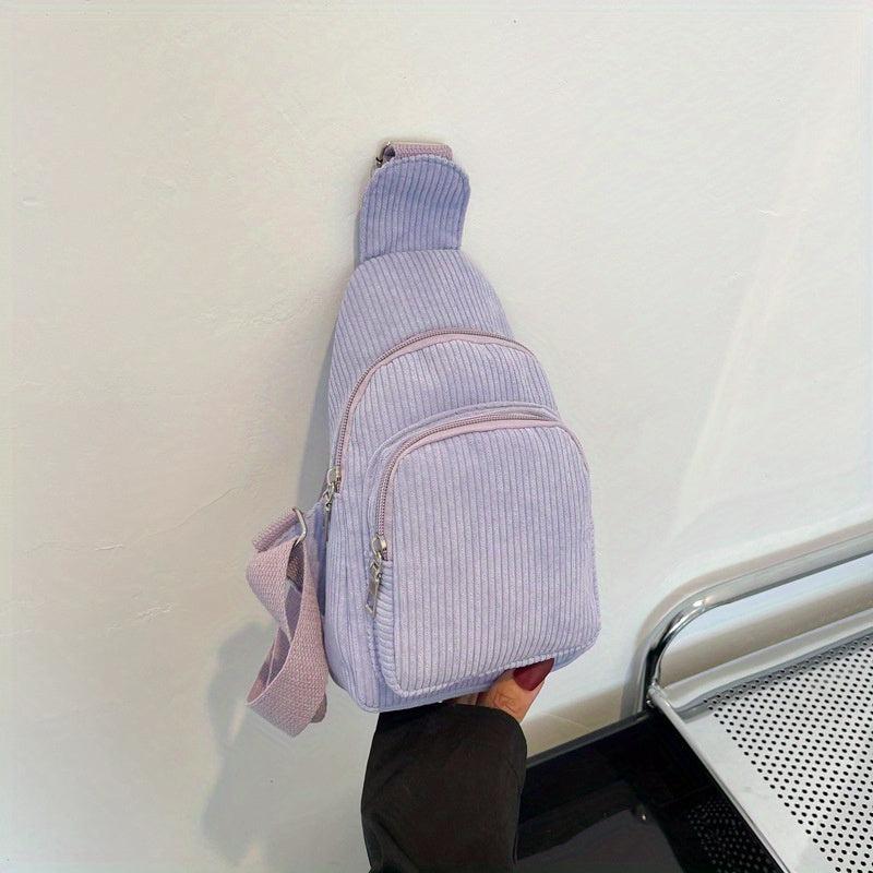Leisure Flannel Lightweight Sports Waist Bag