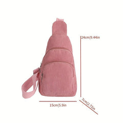 Leisure Flannel Lightweight Sports Waist Bag