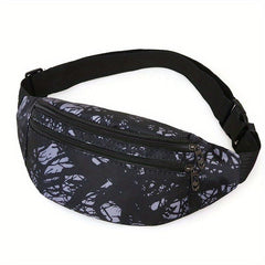 Sports Running Waist Bag Nylon Wear-resistant Crossbody Chest Bag