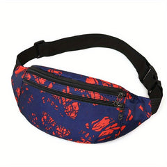 Sports Running Waist Bag Nylon Wear-resistant Crossbody Chest Bag